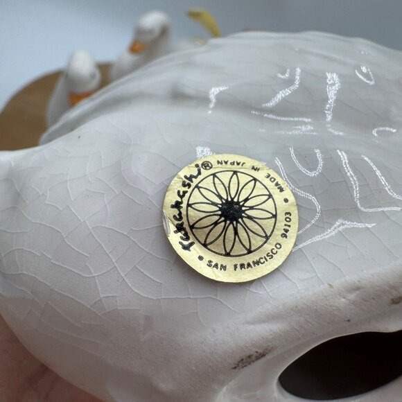 Takahashi San Francisco Geese Family Set of 4 Figurines Made in Japan Vintage f - Picture 12 of 15